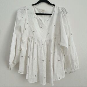 Cost Plus World Market Ivory Blouse